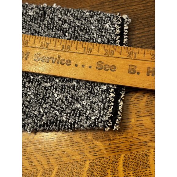 COC Clothing Obsessed Company Tweed Jacket Black White 2X Academia Office - Picture 16 of 16